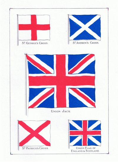 イギリスの旗（1910年頃）、1910年 作： Joseph Ratcliffe Skelton