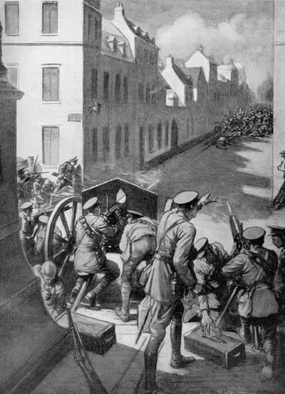 WW1-ルカトーの戦い1914 作： Joseph Ratcliffe Skelton
