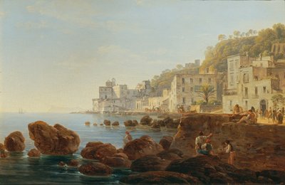ナポリ近くのメルジェリーナで 作： Joseph Rebell
