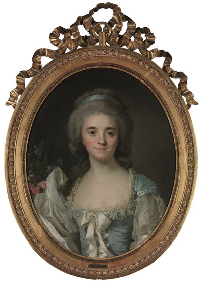 プロヴァンス伯爵夫人の肖像（1753-1810）（油彩・カンヴァス） 作： ジョセフ・シフレッド・デュプレシス