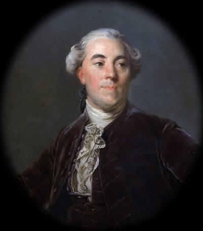 ジャック・ネッカー1732-1804の肖像 作： Joseph Siffred Duplessis