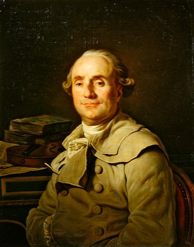 ミシェルポールガイドシャバノンの肖像 作： Joseph Siffred Duplessis