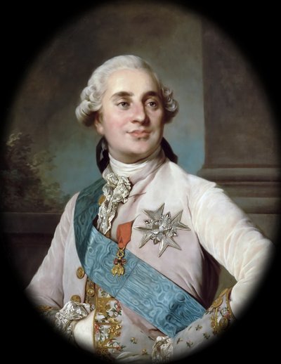 ルイ16世の肖像1754-1793 作： Joseph Siffred Duplessis