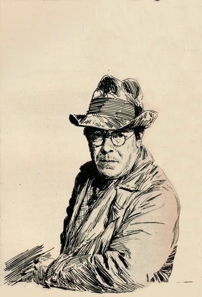 セルフポートレート、c1933 作： Joseph Simpson