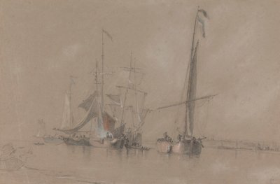 コルトン近くの海岸から出荷 作： Joseph Stannard