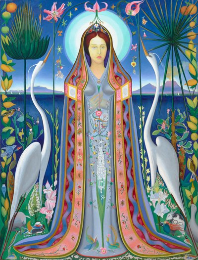 プリシマ 1927年 （キャンバスに油彩） 作： Joseph Stella