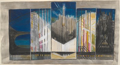 ニューヨーク通訳のための研究 作： Joseph Stella