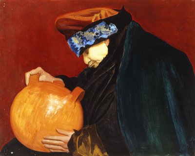 昼寝する女 作： Joseph Stella