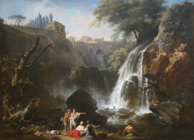 チボリのカスケード 作： Joseph Vernet