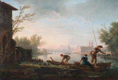 1日の4つの時間帯：朝 作： Joseph Vernet
