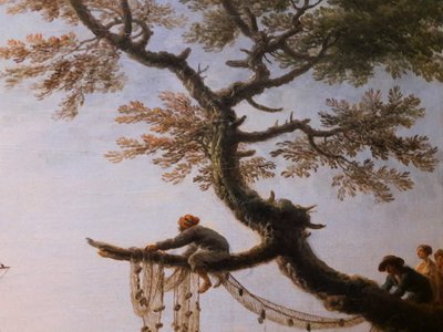 朝の港の眺め（朝）


 (詳細）。 作： Joseph Vernet