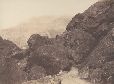 混沌としたブロック、サン・ソヴール、1853年。 作： ジョセフ・ヴィジエ