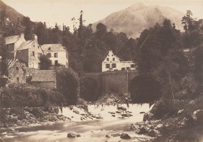ジェドル村、ガヴァルニーへの道、1853年。 作： ジョセフ・ヴィジエ