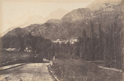 サン・ソヴールの水の眺め、1853年。 作： ジョセフ・ヴィジエ