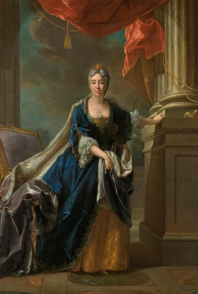 バイエルンのマリア・アンナ・カロリーナ（1693-1751） 作： ジョセフヴィヴィアン