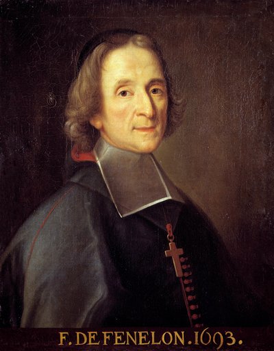 フェネロンの肖像（フランソワ・ド・ポン・ド・サリニャック・ド・ラ・モテ・フェネロン（Mothe Fenelon 作： Joseph Vivien