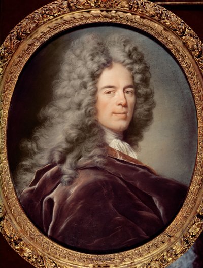 ラブリュイエールと思われる男の肖像、1685-90年頃 作： Joseph Vivien