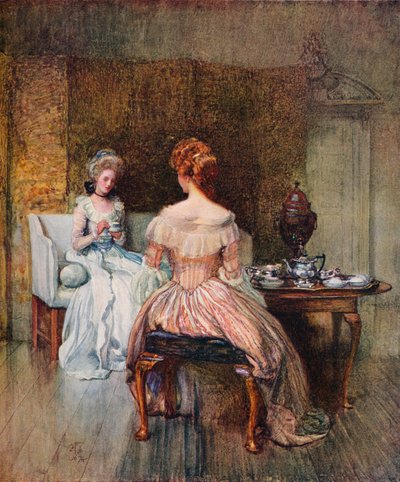ジョルジュの時代のボヘアの料理、c1870 作： Joseph Walter West