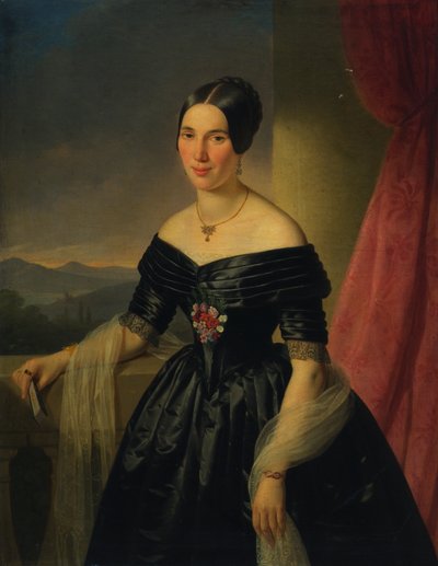 女性の肖像 作： Joseph Weidner