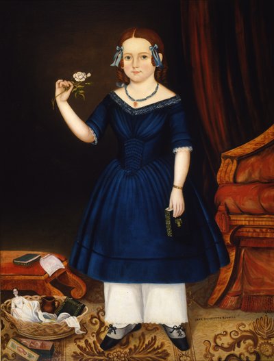 ジェーンヘンリエッタラッセル、1844年 作： Joseph Whiting Stock