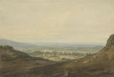 1796年頃のIreton近くのWestmorlandでのビュー 作： Joseph Mallord William Turner