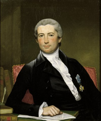 ジャイルズ将軍の肖像 作： Joseph Wright