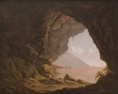 Caverna, perto de Nápoles 作： Joseph Wright of Derby