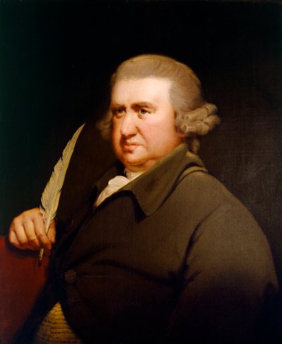 Erasmus Darwin (óleo sobre tela) 作： Joseph Wright of Derby