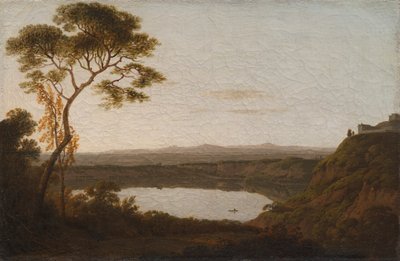 アルバーノ湖 作： Joseph Wright of Derby