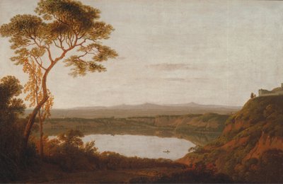 アルバーノ湖 作： Joseph Wright of Derby