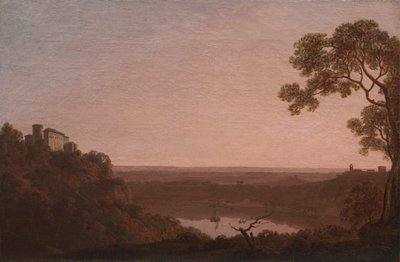 Lago Nemi 作： Joseph Wright of Derby