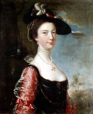 アン・ハンウェイの肖像 作： Joseph Wright of Derby