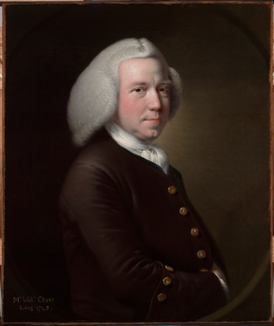 ウィリアム・チェイス・シニア氏の肖像 作： Joseph Wright of Derby