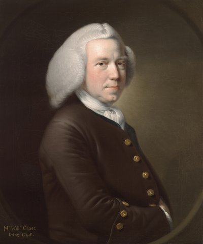ウィリアムチェイス氏の肖像、シニア、1760年〜65年 作： Joseph Wright of Derby