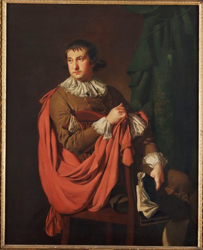 ウィリアム・スタッフォードの肖像 作： Joseph Wright of Derby