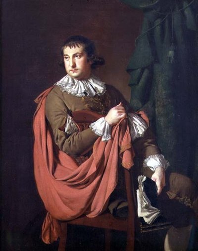 サミュエル・ランクフォード（1699-1750）（油彩・キャンバス 作： Joseph Wright of Derby
