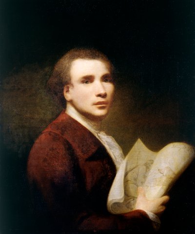 Autorretrato (óleo sobre tela) 作： Joseph Wright of Derby