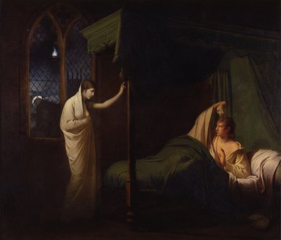 ウィリアムとマーガレット（パーシーの『古代英詩集』より 作： Joseph Wright of Derby