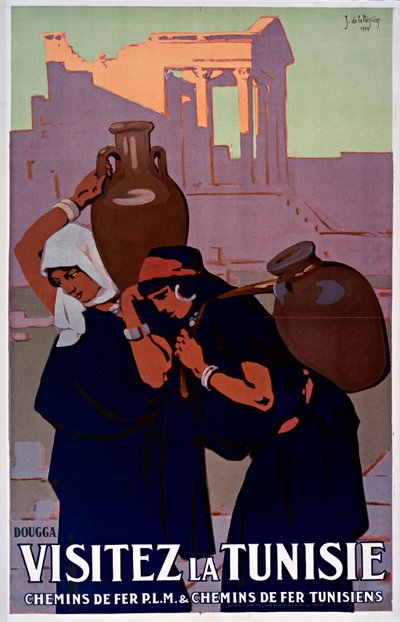 ドガ。 1929年チュニジア訪問。 作： Joseph de La Nézière