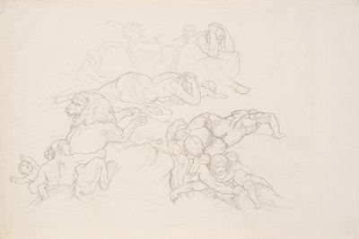 洪水のシーン 作： Joseph von Fuhrich