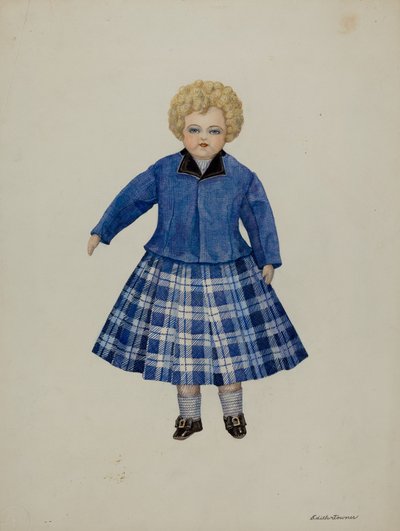 人形 - レスリー・シンプソン、c。 1937年 作： Josephine C. Romano