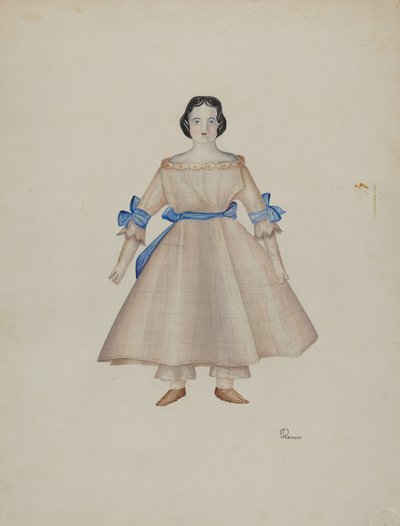 Doll - Mary, c. 1939. 作： Josephine C. Romano