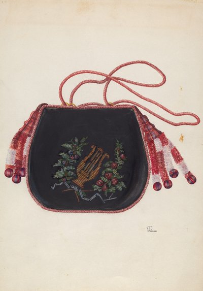ハンドバッグ、c。 1938年。 作： Josephine C. Romano