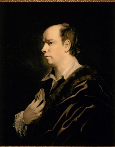 オリヴァー・ゴールドスミス、1770年頃の肖像（油彩・キャンバス） 作： Joshua (studio of) Reynolds