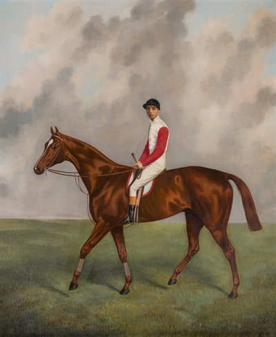 1892年のダービーのヒューゴ卿、1892年頃（キャンバスに油彩） 作： Joshua Dighton