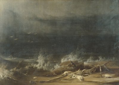 その終わりに向かって大洪水、ca。 1813年。 作： Joshua H. Shaw