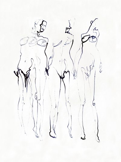 3人の優雅な姿 作： Joshua Hoskins