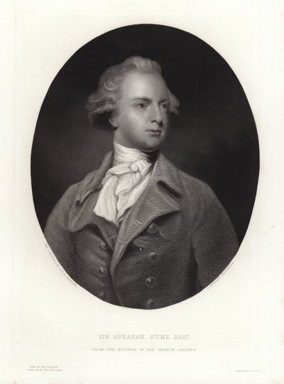 アブラハム・ヒューム 作： Joshua Reynolds