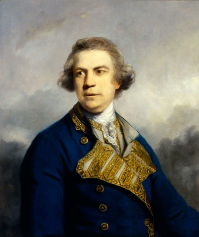 オーガスタス・ケッペル提督（1725-1786） 作： Joshua Reynolds