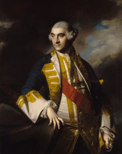 チャールズ・サンダース提督（1713-1775）、1765年頃（油彩・キャンバス） 作： Joshua Reynolds